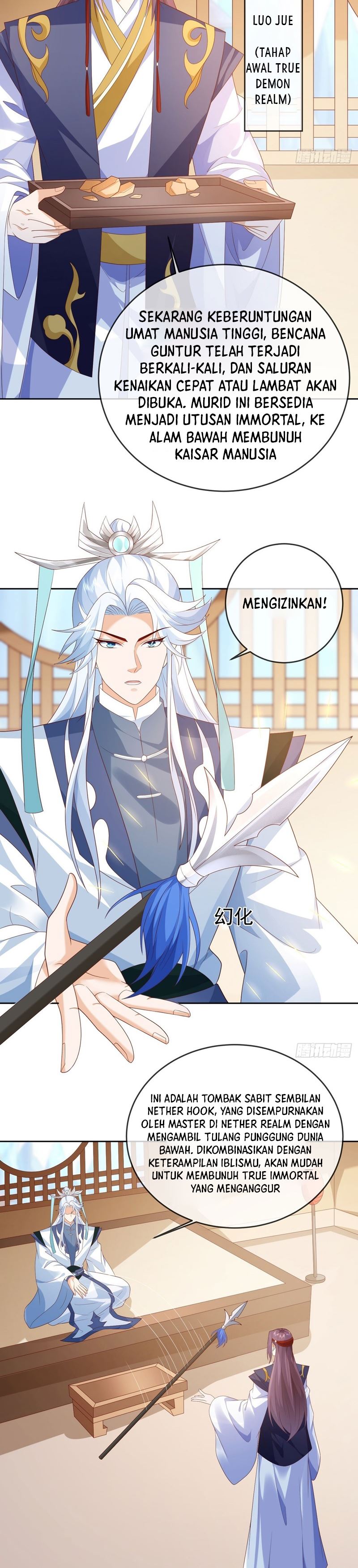 Sign in the Mystery Box to Dominate the World of Cultivation Chapter 91 Bahasa Indonesia