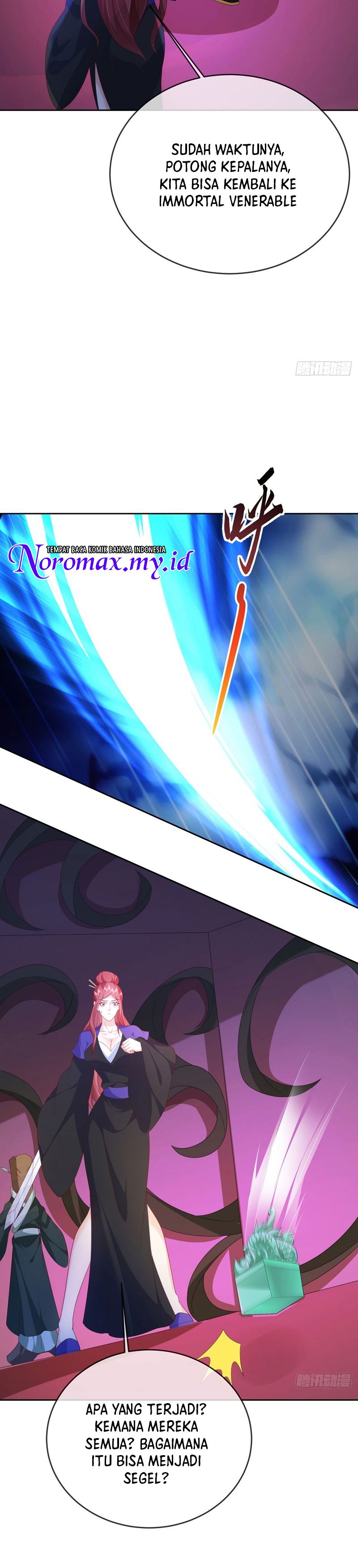 Sign in the Mystery Box to Dominate the World of Cultivation Chapter 98 Bahasa Indonesia