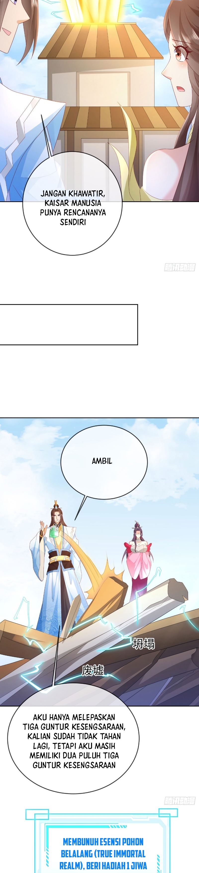 Sign in the Mystery Box to Dominate the World of Cultivation Chapter 98 Bahasa Indonesia