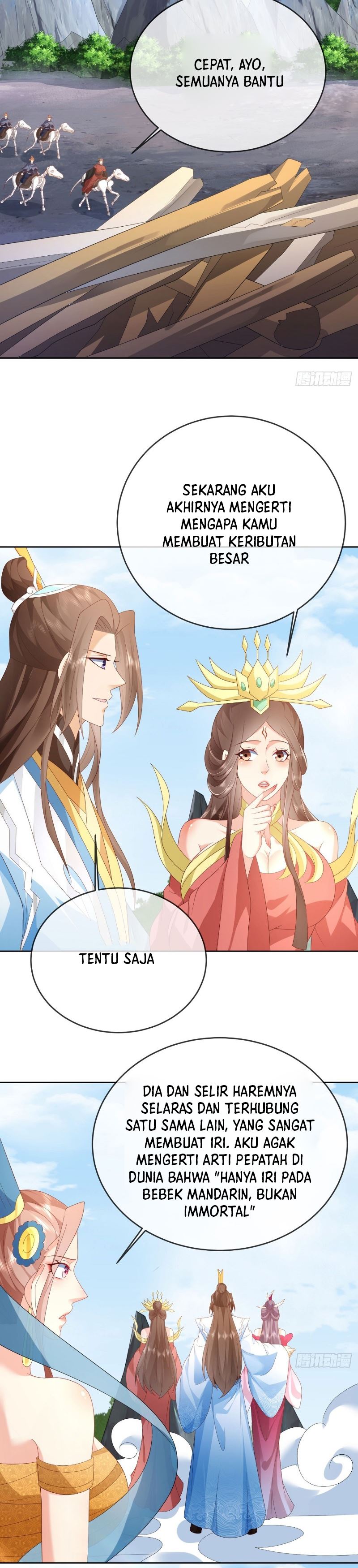 Sign in the Mystery Box to Dominate the World of Cultivation Chapter 98 Bahasa Indonesia