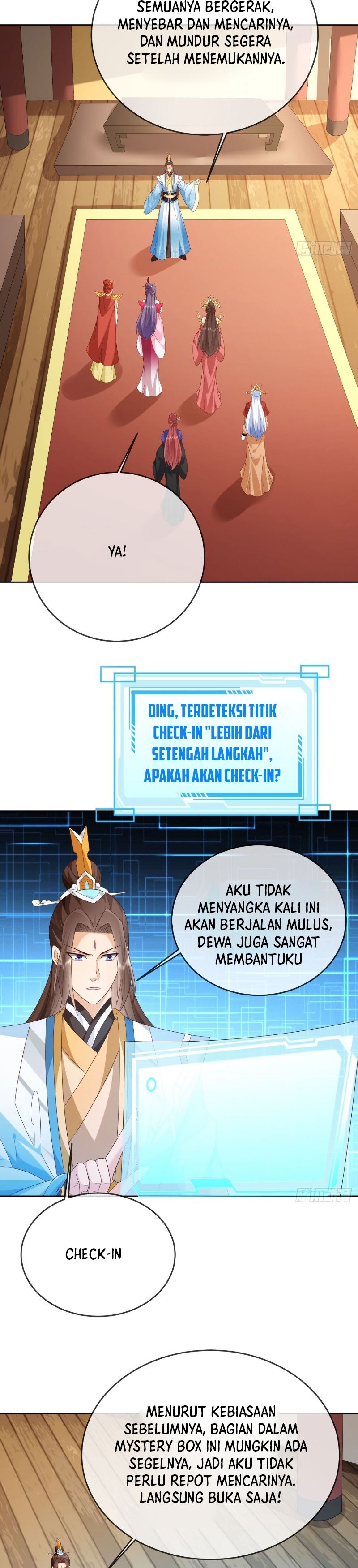 Sign in the Mystery Box to Dominate the World of Cultivation Chapter 98 Bahasa Indonesia