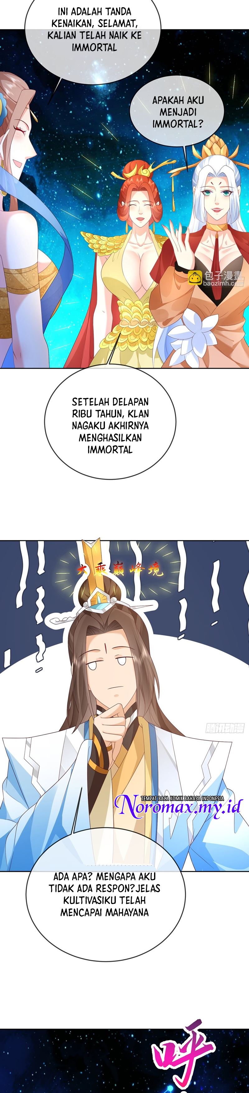 Sign in the Mystery Box to Dominate the World of Cultivation Chapter 100 Bahasa Indonesia