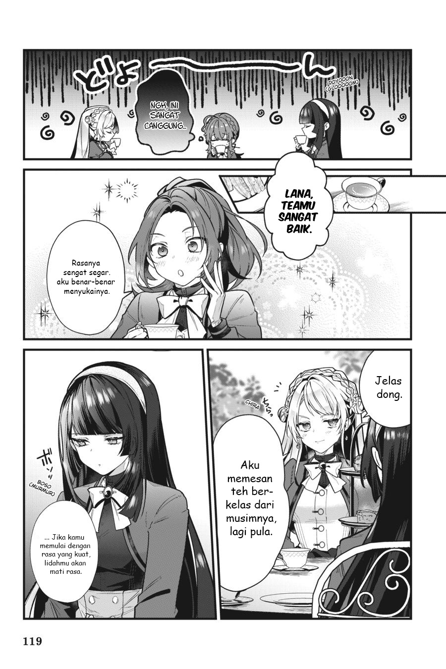 Silent Witch Chinmoku no Majo no Kakushigoto Chapter 17 Bahasa Indonesia