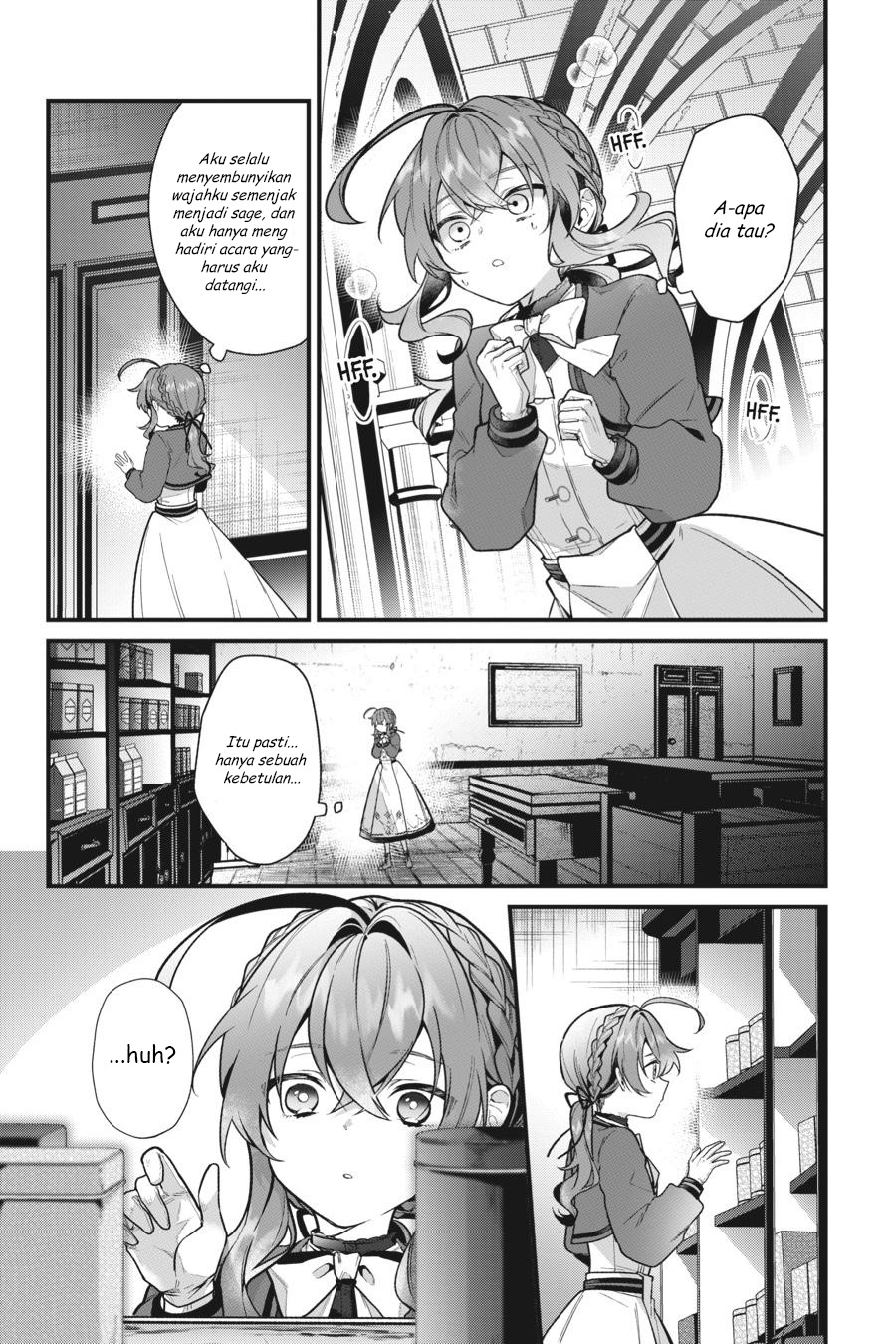 Silent Witch Chinmoku no Majo no Kakushigoto Chapter 17 Bahasa Indonesia