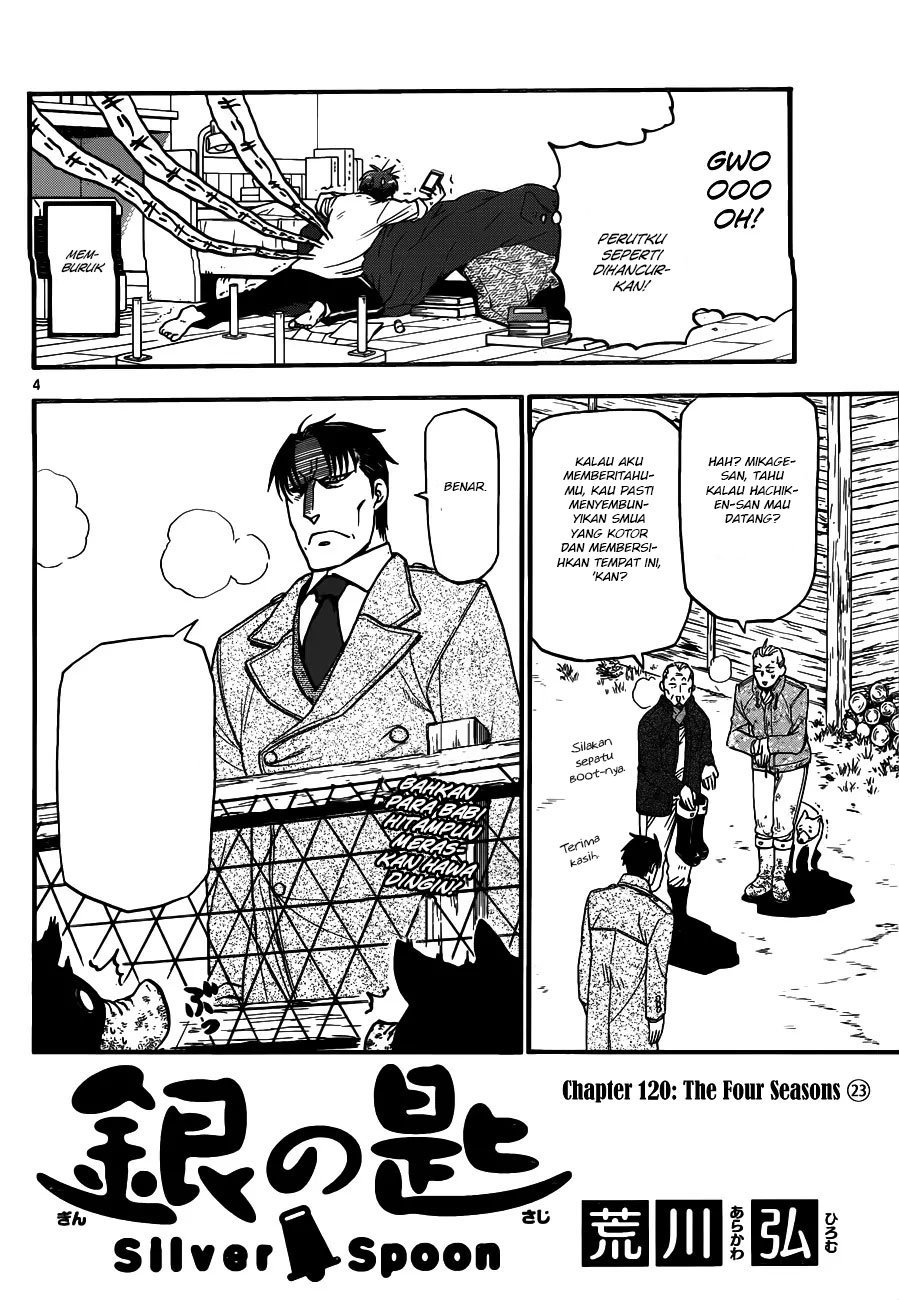 Silver Spoon Chapter 120 Bahasa Indonesia