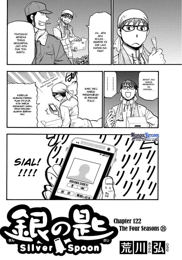 Silver Spoon Chapter 122 Bahasa Indonesia