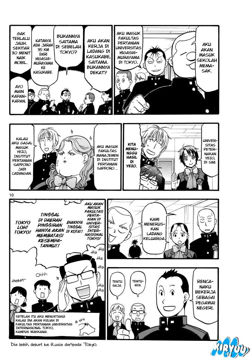 Silver Spoon Chapter 127 Bahasa Indonesia