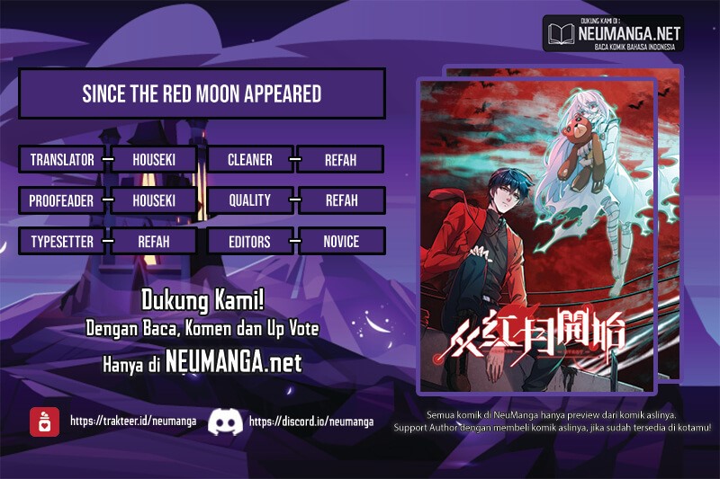 Since The Red Moon Appeared Chapter 57 Bahasa Indonesia