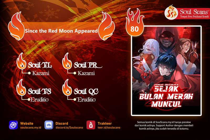 Since The Red Moon Appeared Chapter 80 Bahasa Indonesia