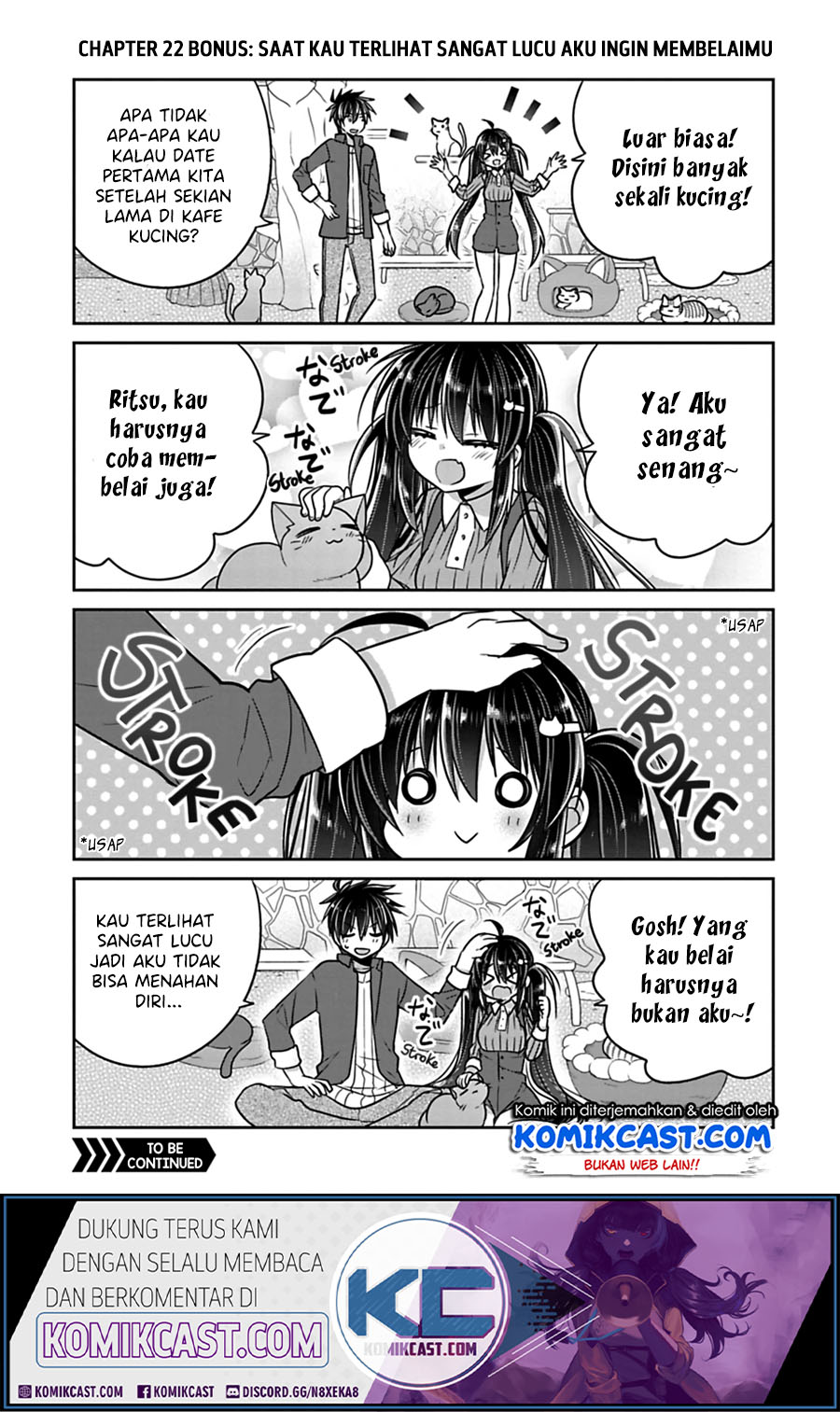 Siscon Ani to Brocon Imouto ga Shoujiki ni Nattara Chapter 22.1 Bahasa Indonesia