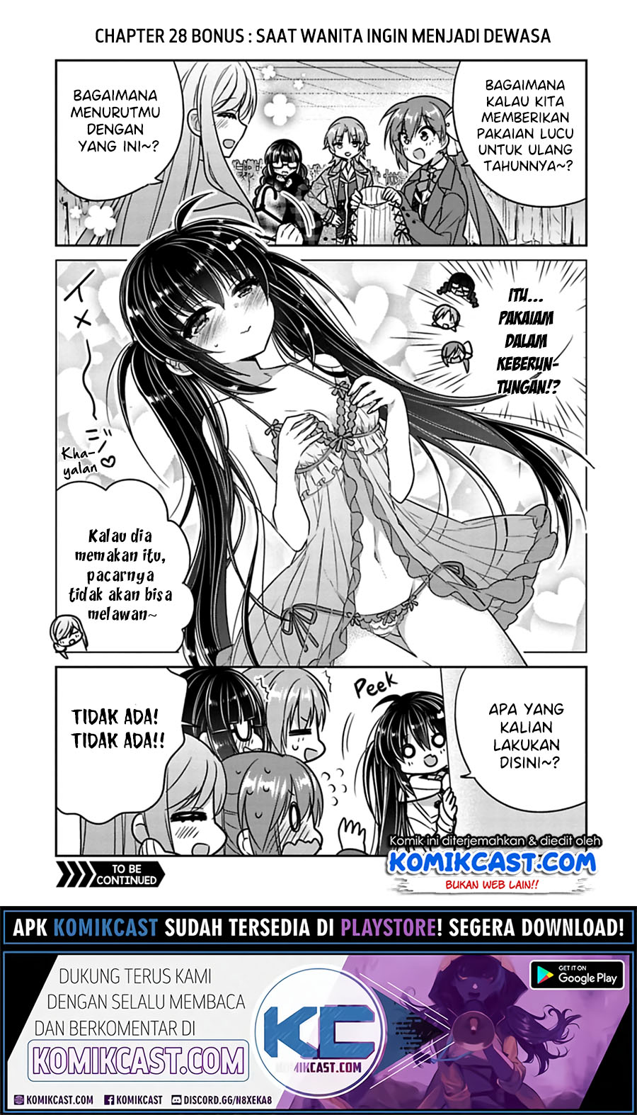 Siscon Ani to Brocon Imouto ga Shoujiki ni Nattara Chapter 28.1 Bahasa Indonesia