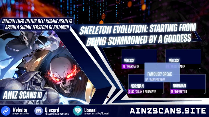 Skeleton Evolution: Starting from Being Summoned by a Goddess chapter 1