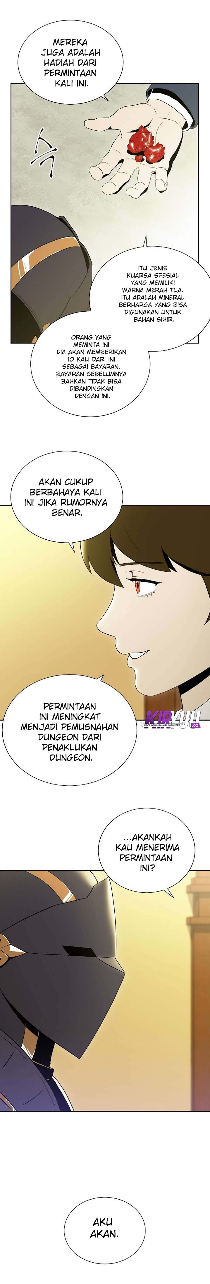 Skeleton Soldier Couldn’t Protect the Dungeon Chapter 34 Bahasa Indonesia