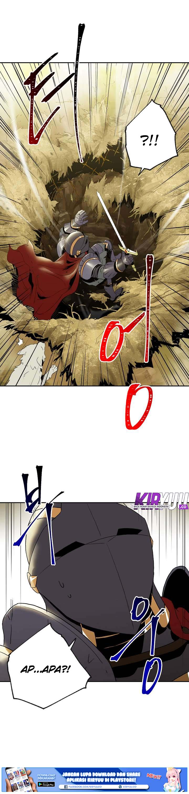 Skeleton Soldier Couldn’t Protect the Dungeon Chapter 34 Bahasa Indonesia