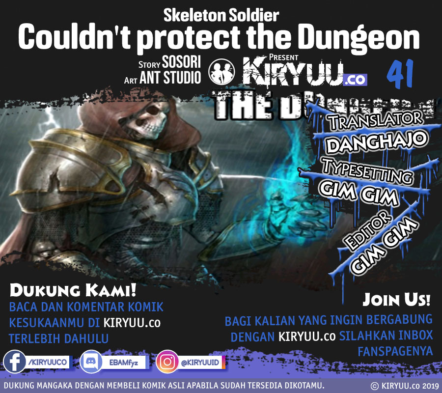Skeleton Soldier Couldn’t Protect the Dungeon Chapter 41 Bahasa Indonesia