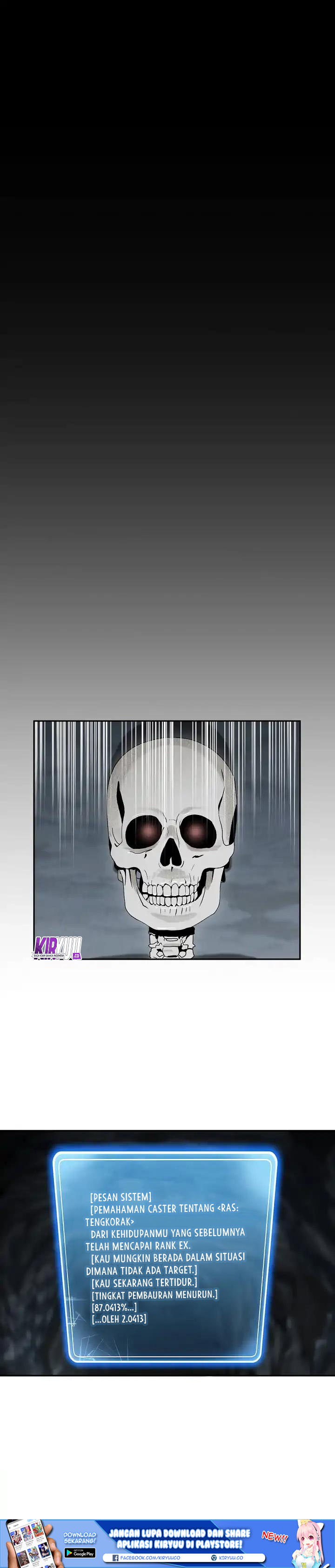 Skeleton Soldier Couldn’t Protect the Dungeon Chapter 47 Bahasa Indonesia