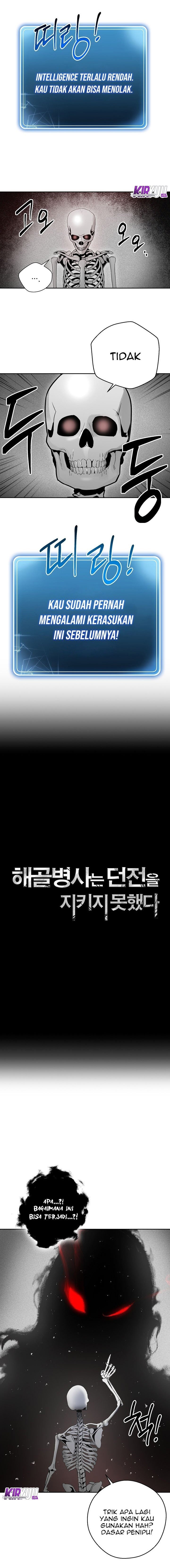 Skeleton Soldier Couldn’t Protect the Dungeon Chapter 96 Bahasa Indonesia