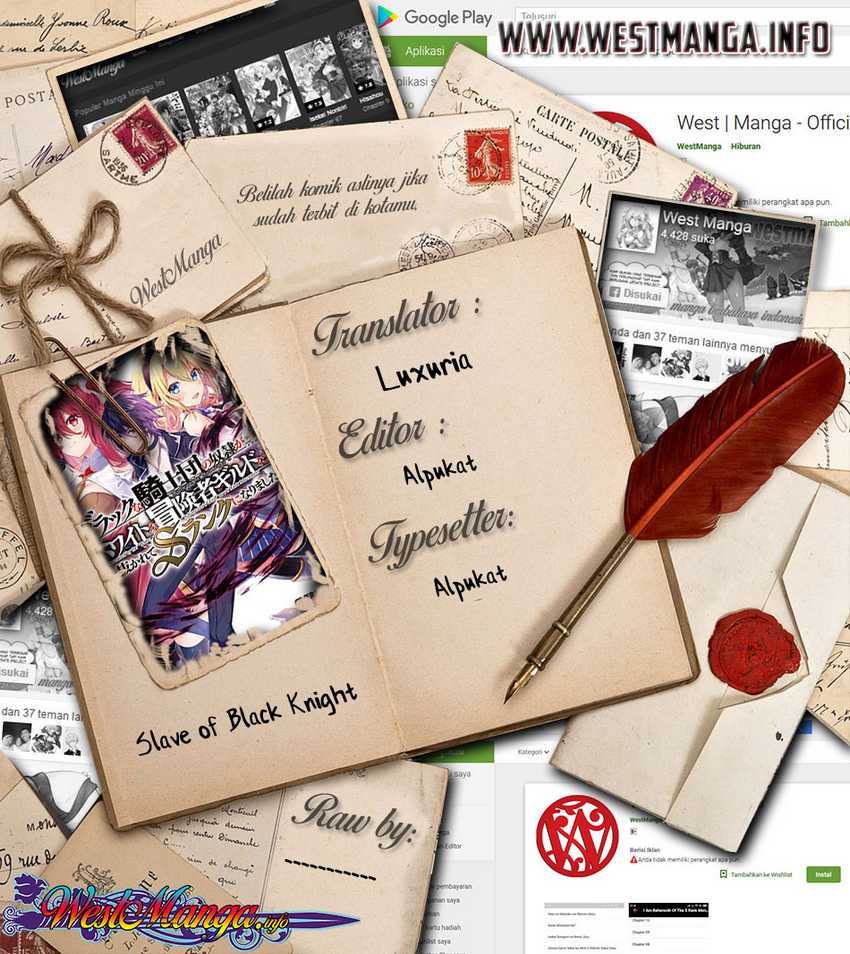 Slave of Black Knight Chapter 03 Bahasa Indonesia