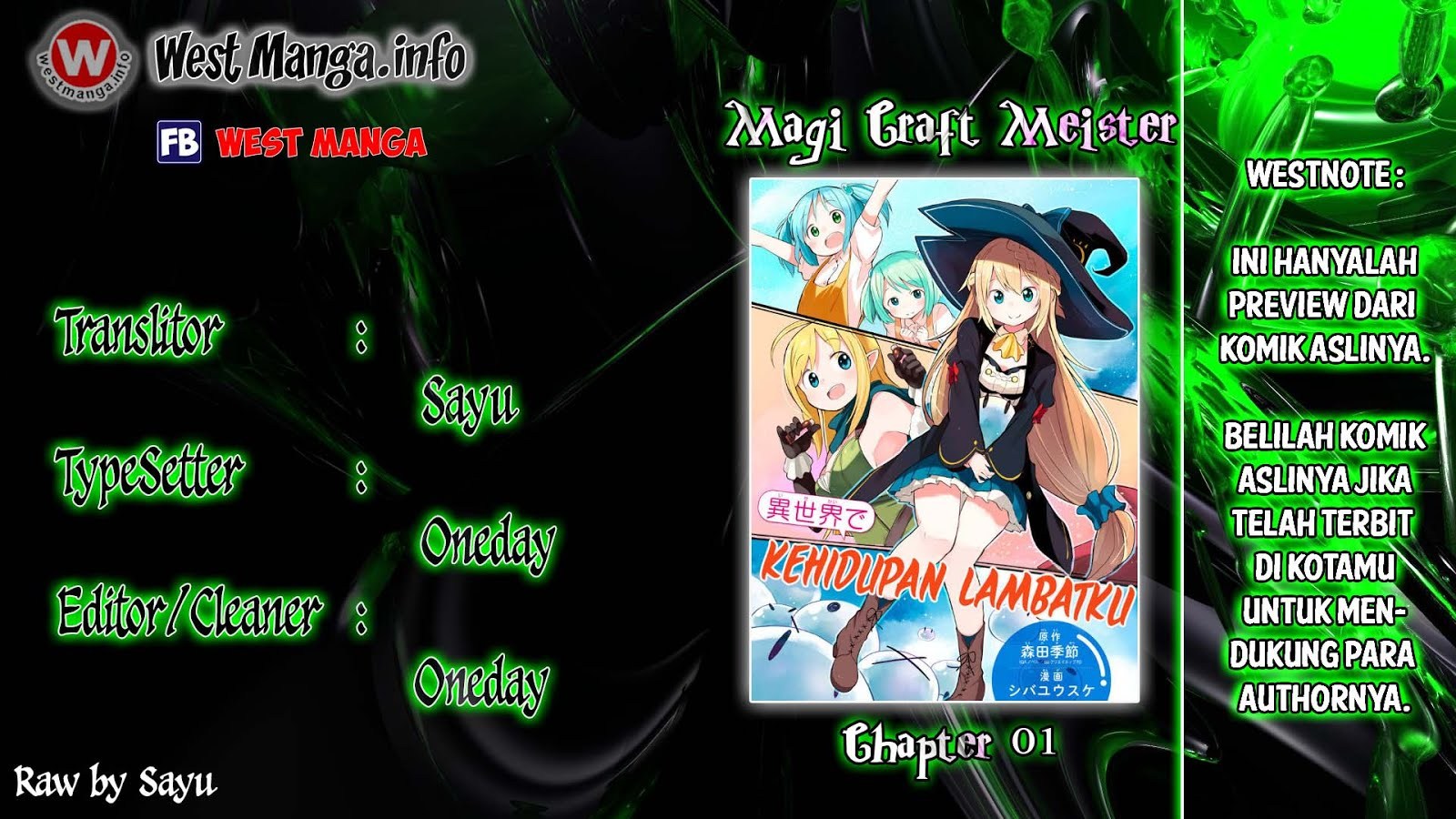 Slime Taoshite 300-nen Shiranai Uchi ni Level Max ni Nattemashita Chapter 01 Bahasa Indonesia