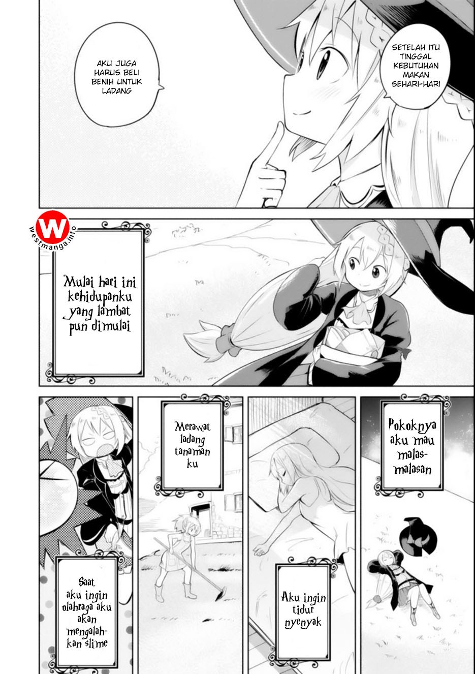 Slime Taoshite 300-nen Shiranai Uchi ni Level Max ni Nattemashita Chapter 01 Bahasa Indonesia