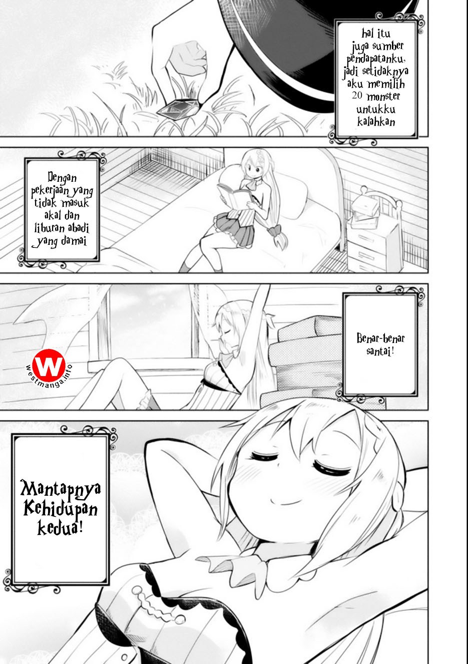 Slime Taoshite 300-nen Shiranai Uchi ni Level Max ni Nattemashita Chapter 01 Bahasa Indonesia