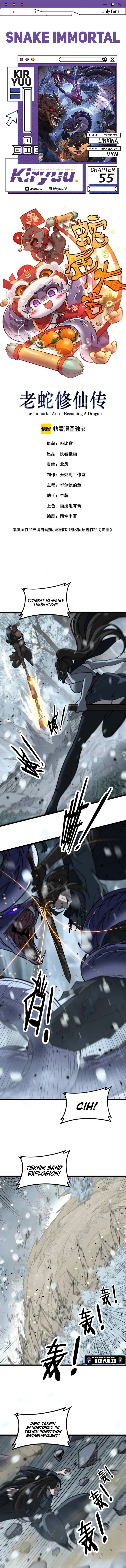 Serpent Ancestor (Snake Immortal: The Tale of a Snake’s Cultivation to Immortality) chapter 55