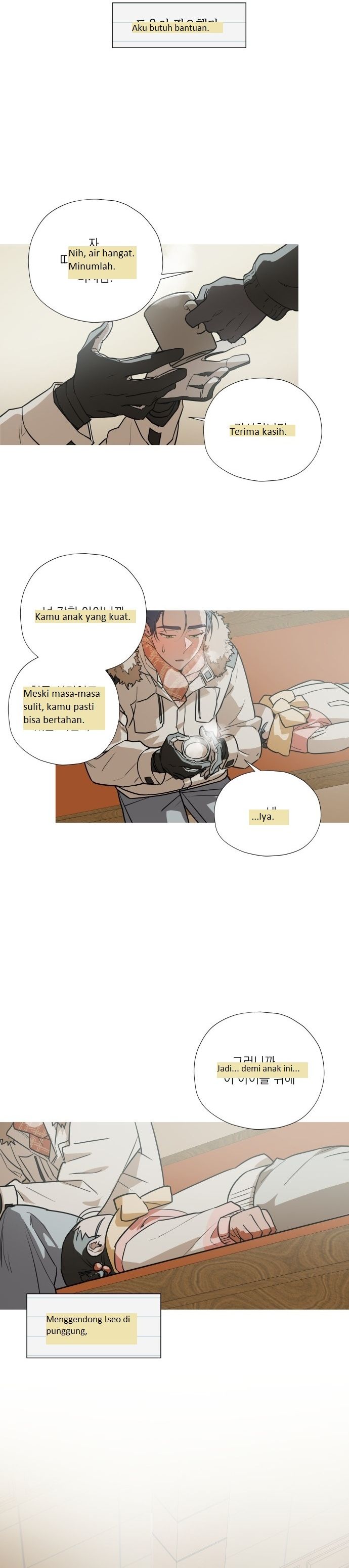 Snow Footsteps Chapter 02 Bahasa Indonesia