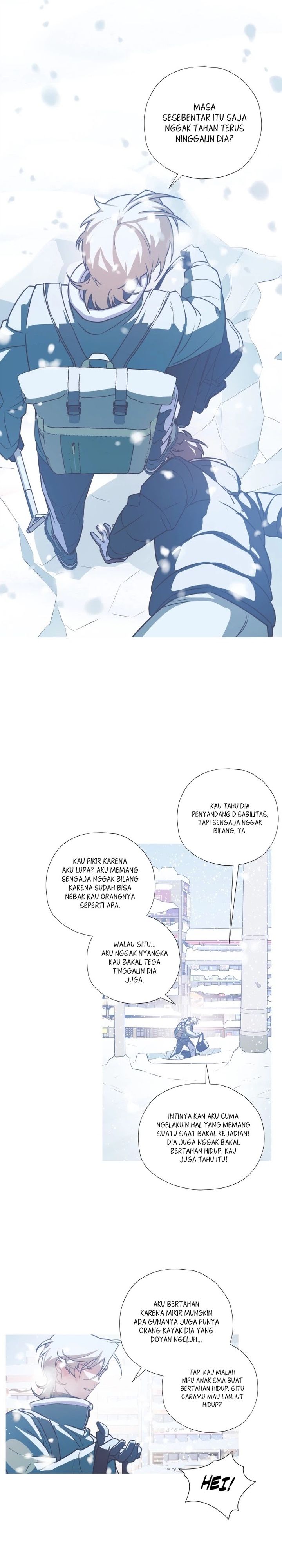 Snow Footsteps Chapter 09 Bahasa Indonesia