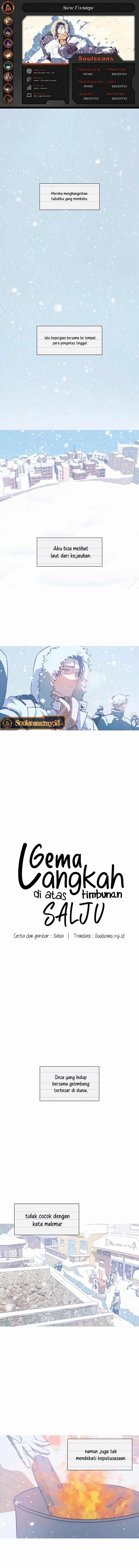 Snow Footsteps Chapter 14 Bahasa Indonesia