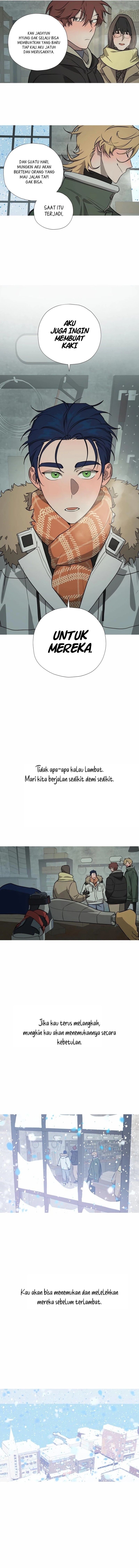 Snow Footsteps Chapter 14 Bahasa Indonesia