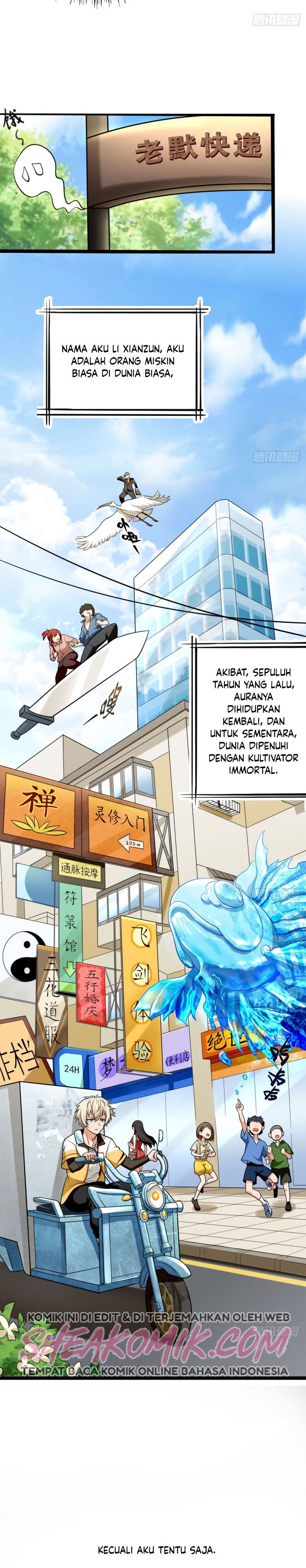 So I Am the Supreme Lord in the World of Immortals Chapter 01 Bahasa Indonesia