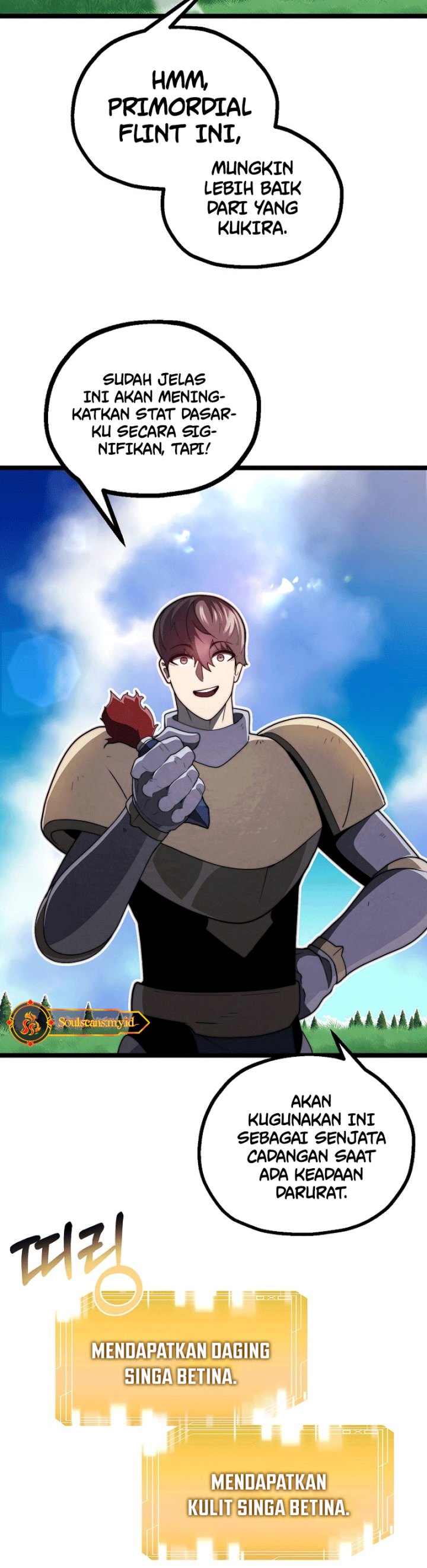 Solo Eating to Overpowered Chapter 30 Bahasa Indonesia