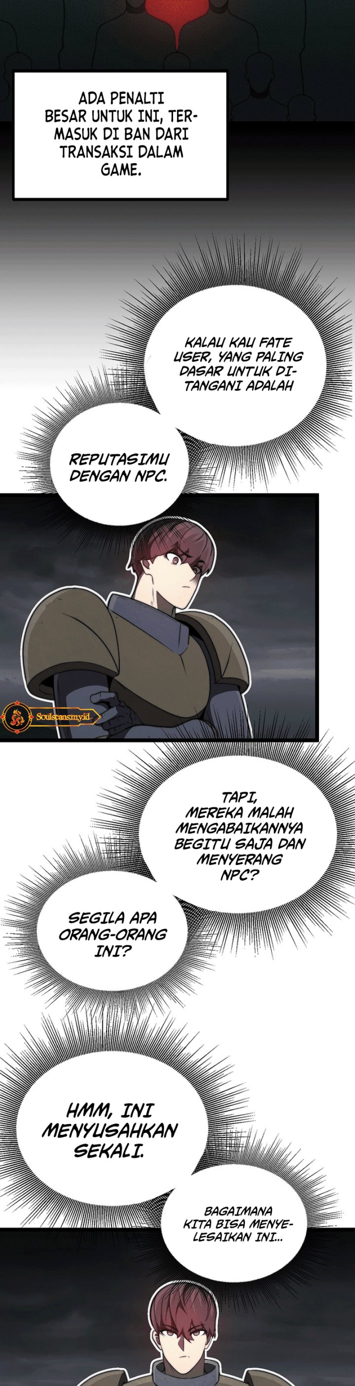 Solo Eating to Overpowered Chapter 30 Bahasa Indonesia