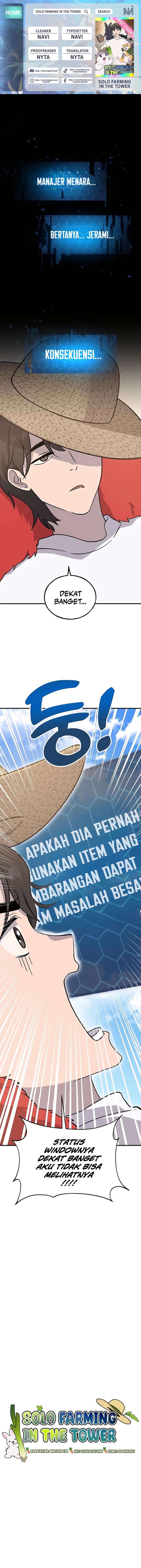 Solo Farming In The Tower Chapter 30 Bahasa Indonesia