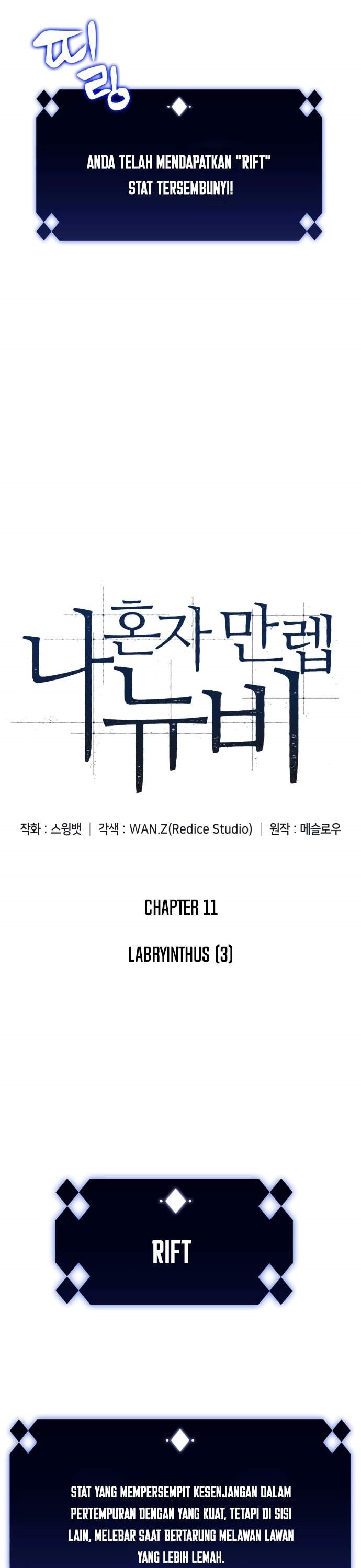 Solo Max-Level Newbie Chapter 11 Bahasa Indonesia