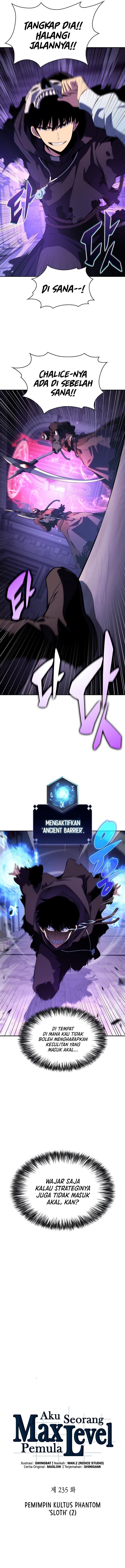 Solo Max-Level Newbie Chapter 235 Bahasa Indonesia