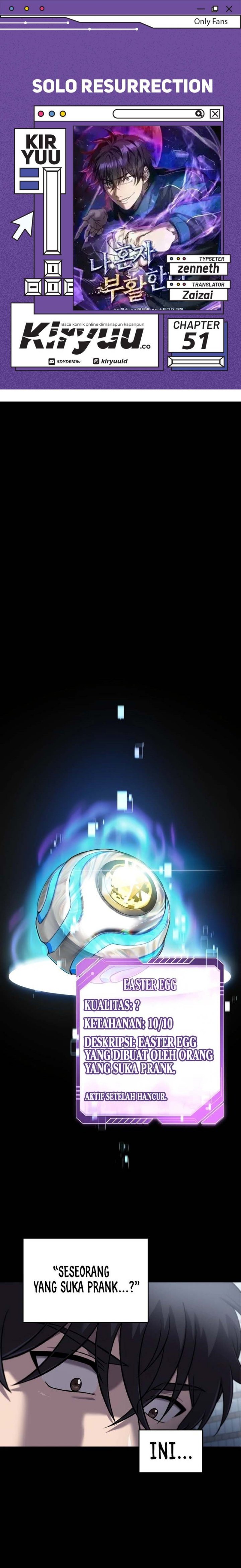 Solo Resurrection chapter 51