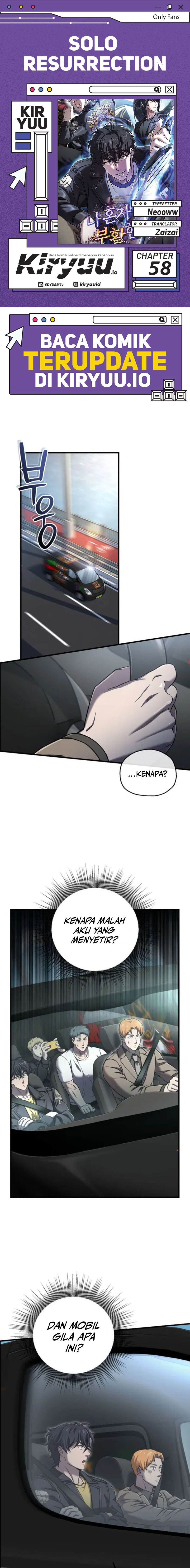 Solo Resurrection chapter 58