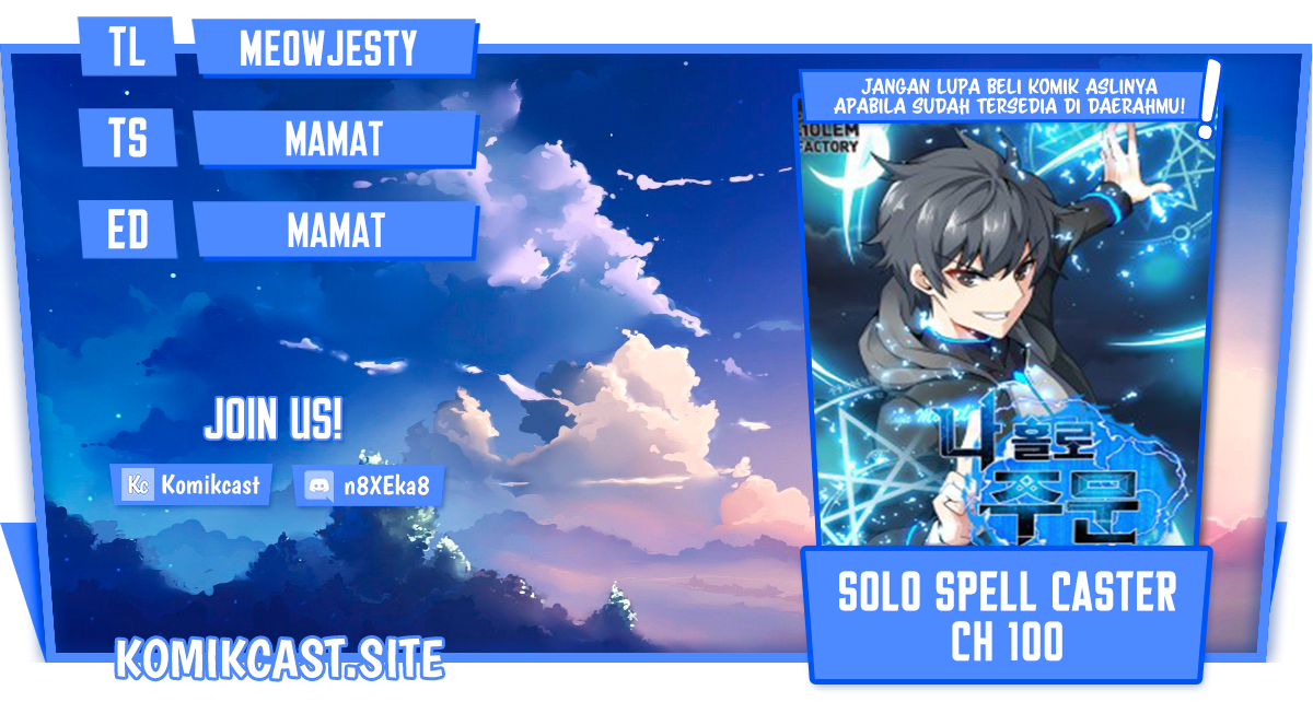 Solo Spell Caster chapter 100