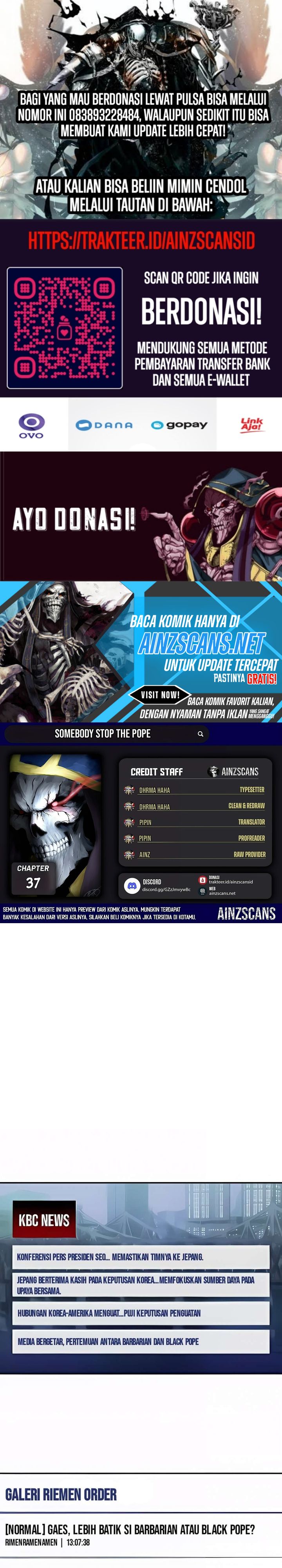 Somebody Stop the Pope chapter 37