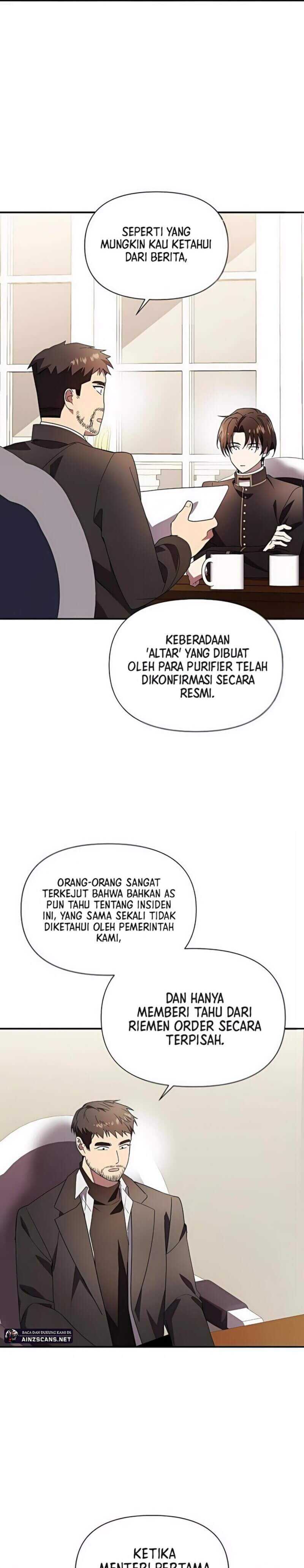 Somebody Stop the Pope Chapter 45 Bahasa Indonesia