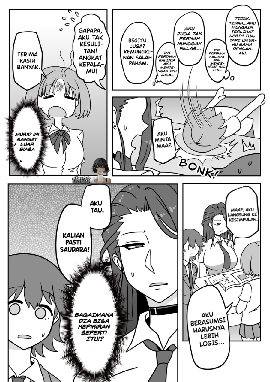 Something Naughty Would Happen If They Knew Each Other’s Thoughts Chapter 06 Bahasa Indonesia