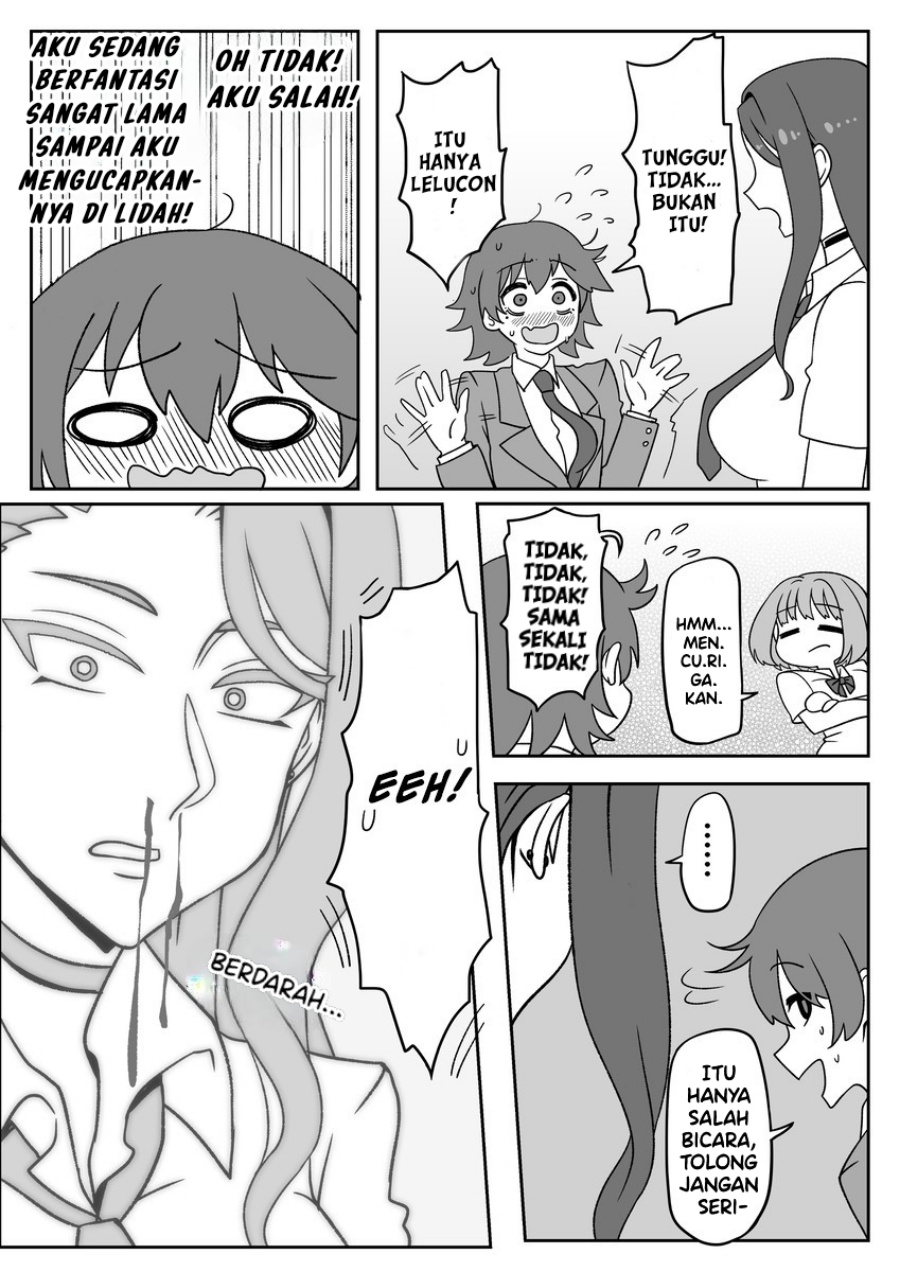 Something Naughty Would Happen If They Knew Each Other’s Thoughts Chapter 06 Bahasa Indonesia