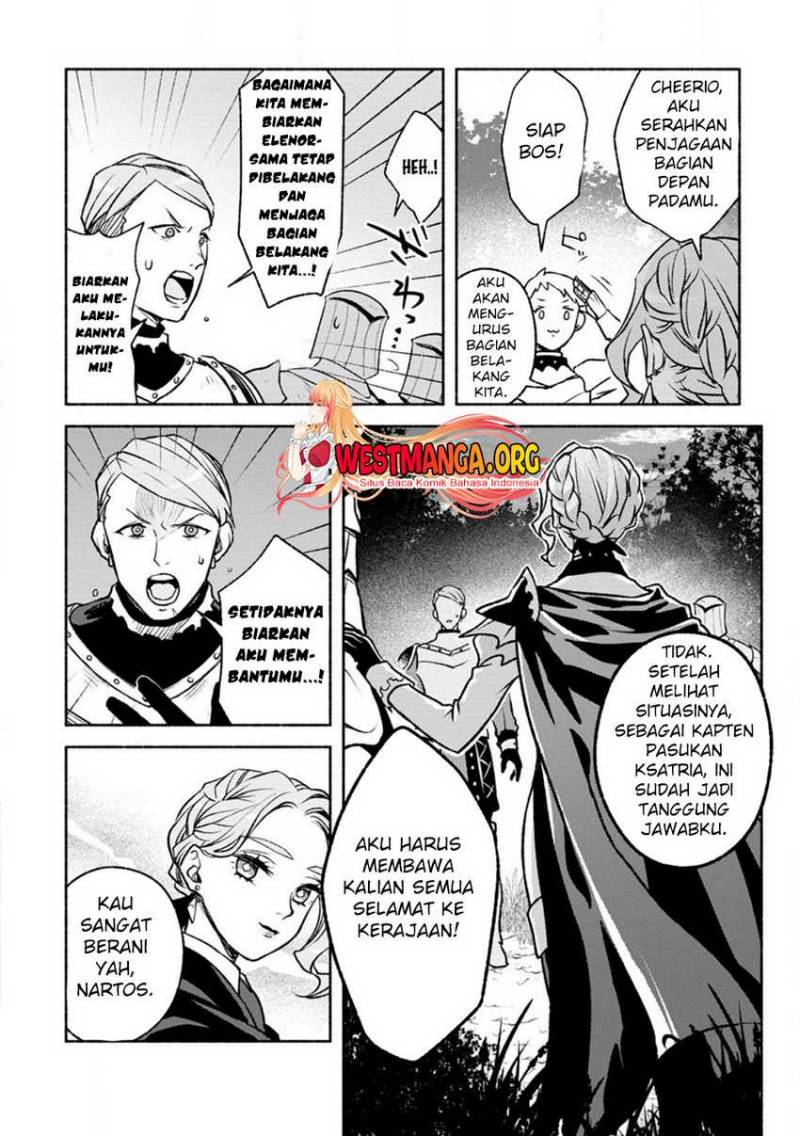 Sono Monban, Saikyou Nitsuki: Tsuihou Sareta Bougyo Ryoku 9999 no Senshi, Outo no Monban Toshite Musou Suru Chapter 24 Bahasa Indonesia