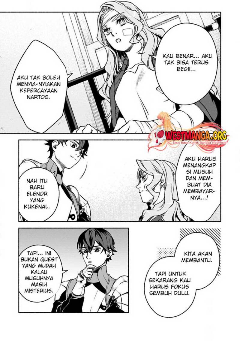 Sono Monban, Saikyou Nitsuki: Tsuihou Sareta Bougyo Ryoku 9999 no Senshi, Outo no Monban Toshite Musou Suru Chapter 24 Bahasa Indonesia