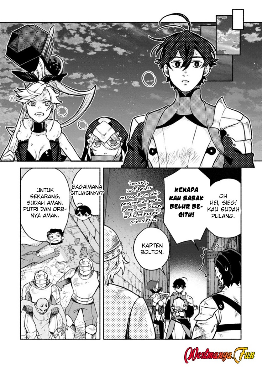 Sono Monban, Saikyou Nitsuki: Tsuihou Sareta Bougyo Ryoku 9999 no Senshi, Outo no Monban Toshite Musou Suru chapter 33