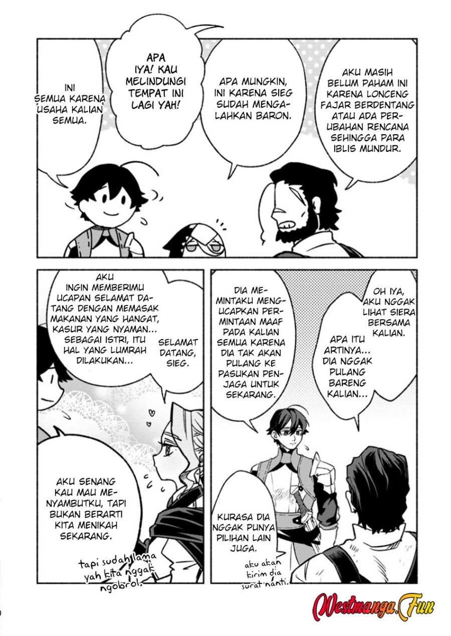 Sono Monban, Saikyou Nitsuki: Tsuihou Sareta Bougyo Ryoku 9999 no Senshi, Outo no Monban Toshite Musou Suru chapter 33