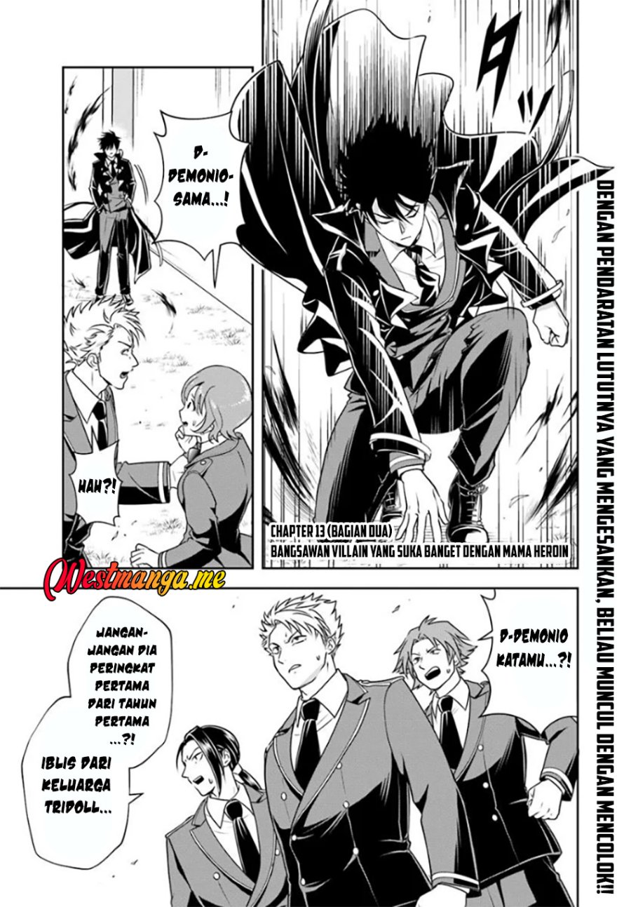 Sono Akuyaku Kizoku, Mama Heroine ga Suki Sugiru ~Shinshi na Doryoku de Saikyou to Nari Fuguu na Oshi Chara Tasukemakuru~ Chapter 13.2 Bahasa Indonesia