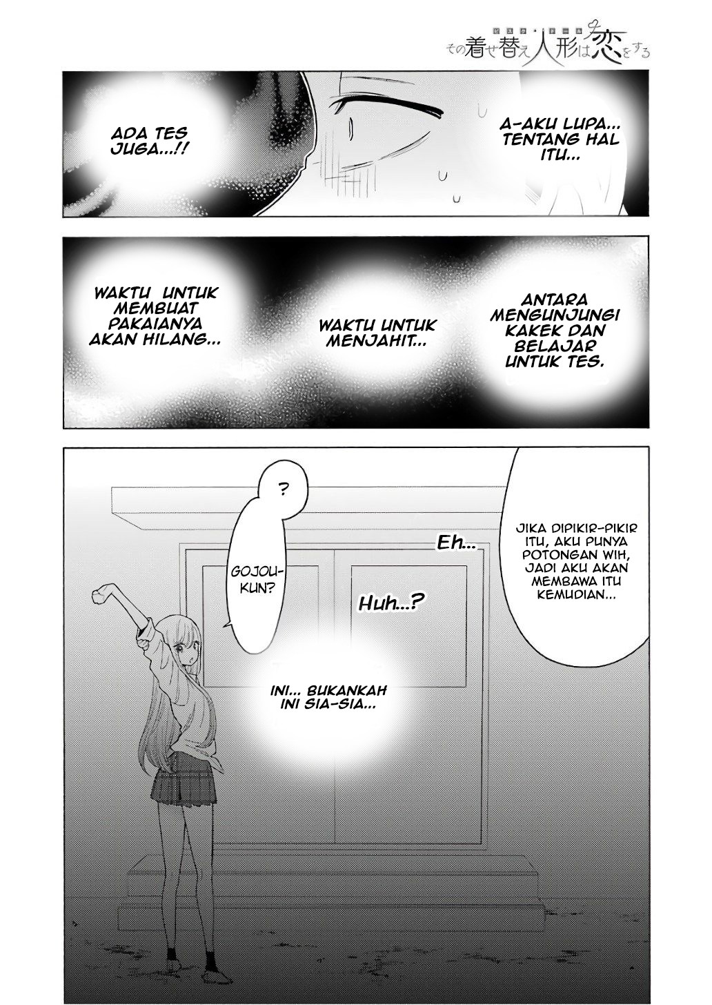 Sono Bisque Doll wa Koi wo suru Chapter 08 Bahasa Indonesia