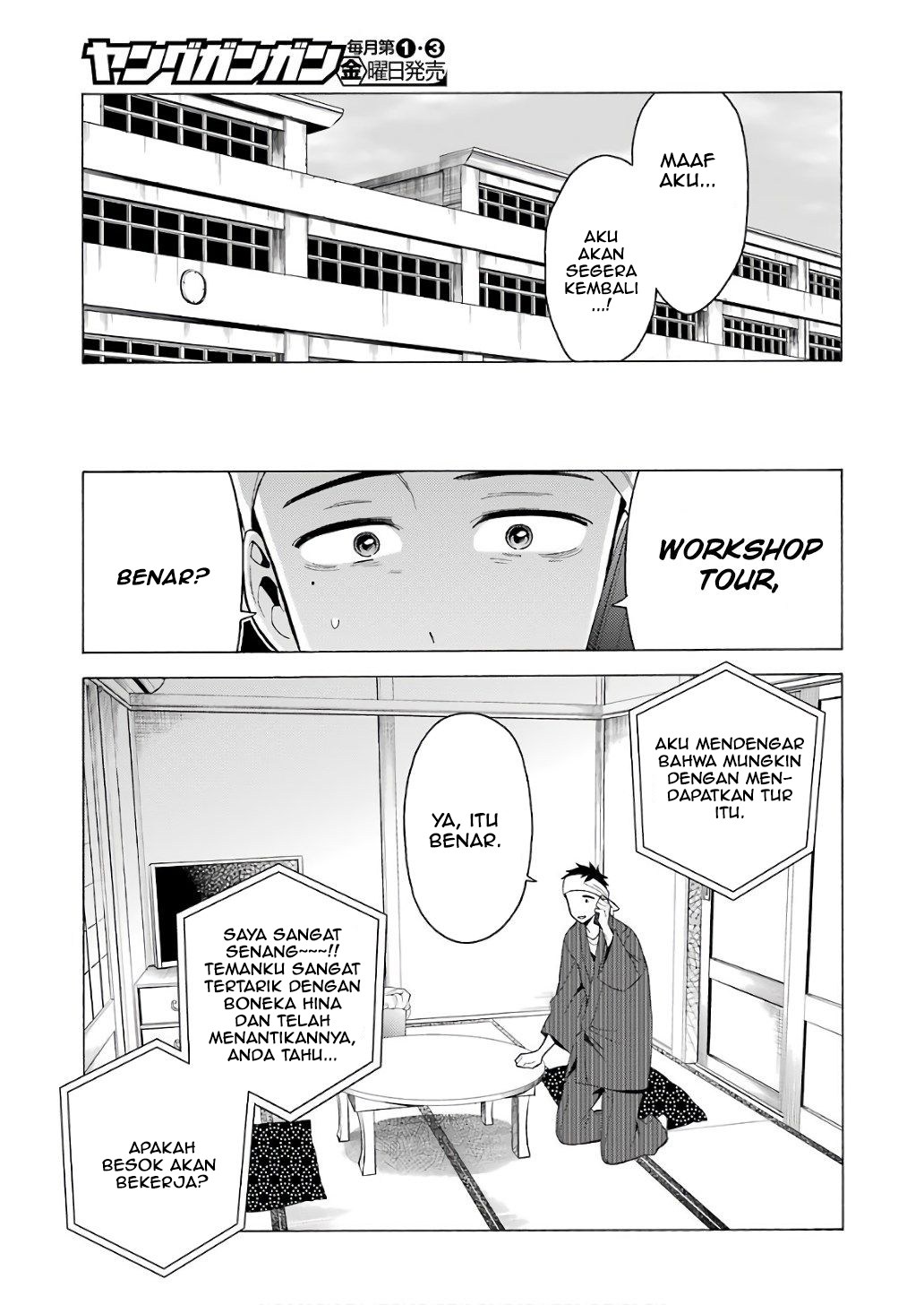 Sono Bisque Doll wa Koi wo suru Chapter 08 Bahasa Indonesia